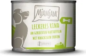 MjAMjAM Rind/Kartoffeln/Erbsen 200 g Expressversand